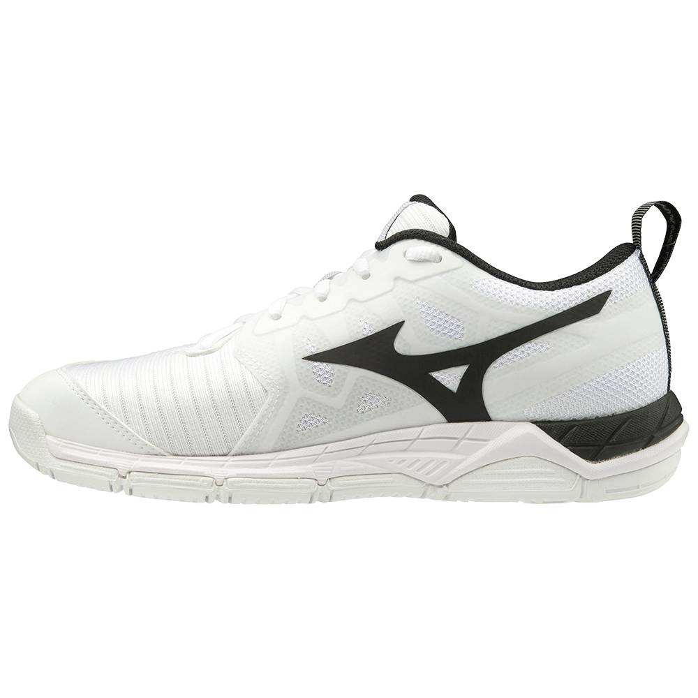 Zapatillas Voleibol Mizuno Wave Supersonic 2 Mujer Blancas/Negras España HNKD-09781